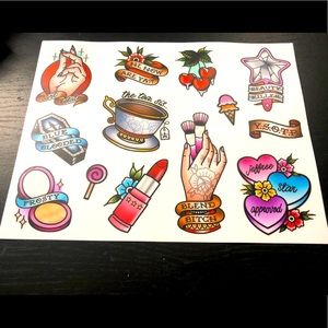 Jeffree Star Vinyl Sticker Sheet